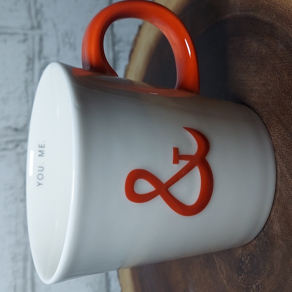 Starbucks Ampersand You. Me. coffee/tea mug